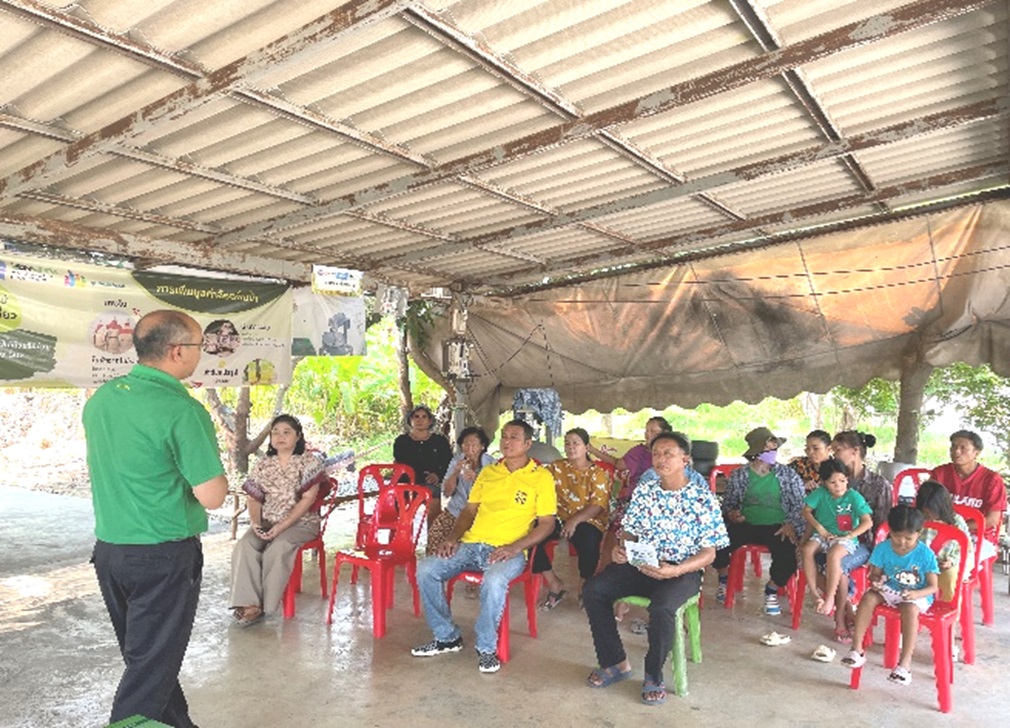 ลงพื้นที่จัดกิจกรรมอบรมเชิงปฏิบัติการการวิเคราะห์ดิน 7